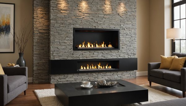 Top 5 designs de cheminées bioéthanol encastrables éco-responsables